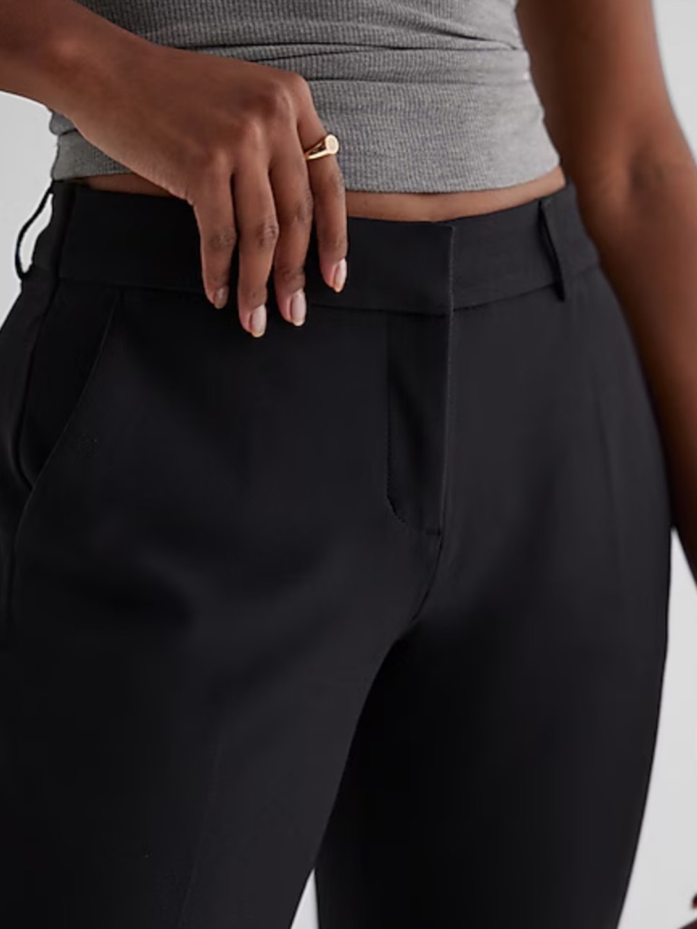 Express Low Rise Boot Cut Pants - Picture 8 of 13